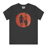 Lone Warrior and Child Against Red Moon Shirt product type